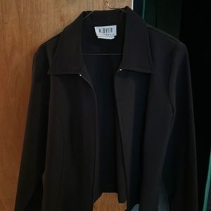 Women’s black suit coat